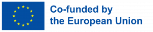 Logo with the European Union flag and the text "Co-funded by the European Union" in blue